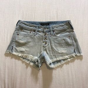 Abercrombie & Fitch Light Wash Jean Shorts